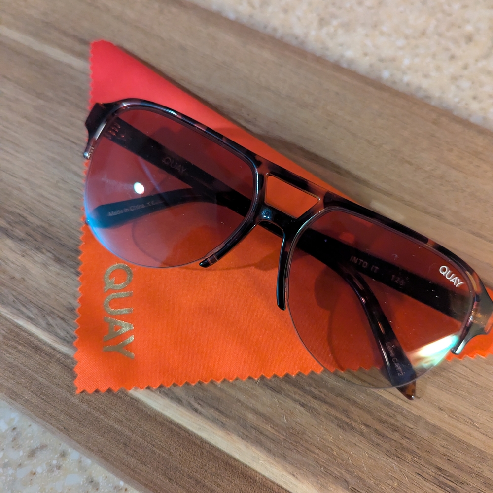 Quay Australia Black Sunglasses